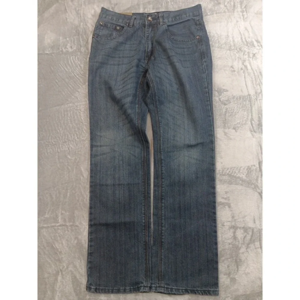 F.U.S.A.I. 1997 Mens 32x32 Straight Leg Dark Wash Denim‎ Jeans